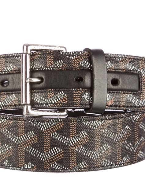 goyard belt green|goyard belts for men.